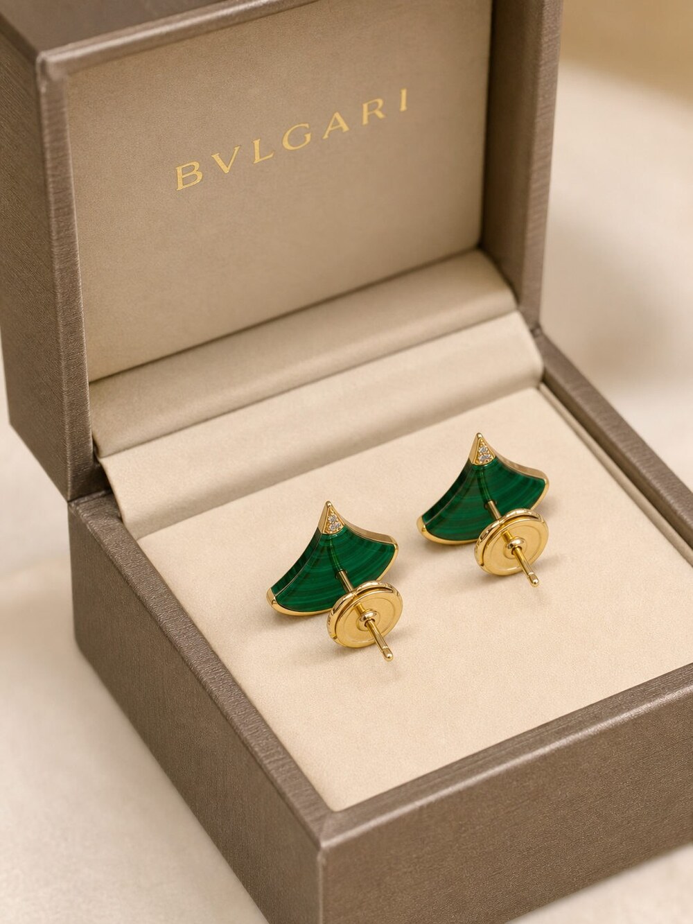 Bulgari Refined Statement Earrings Style 3 | New with Box - Picture 6 of 9